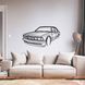Авто BMW E23, декор на стіну з металу 100см 84 фото 2