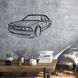 Авто BMW E23, декор на стіну з металу 100см 84 фото 3