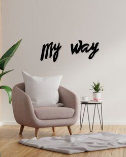 Вивіска з металу, My way, інформаційна табличка 2257598548 фото